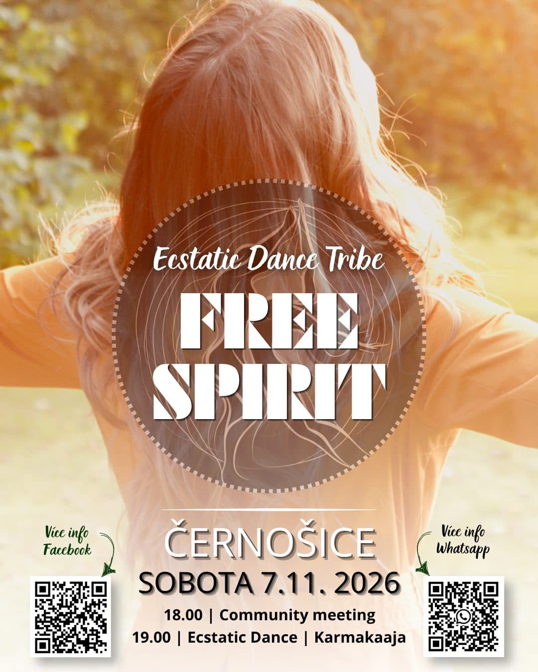 FREE SPIRIT - Ecstatic Dance Tribe @Černošice